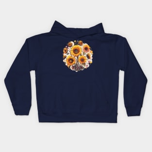 Sunflowers for Mom Kids Hoodie